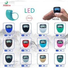 506 # リングデザインライト付き電子デジタル表示リングカウンター/LED TALLY COUNTER