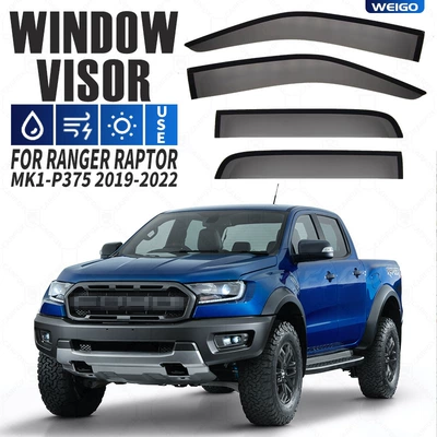 shield, Rain shield - standard-packaging-without-logo-ranger-raptor-ranger-raptor-mk1-p375-2019-2022-no-bright-strips-window-rain-shield
