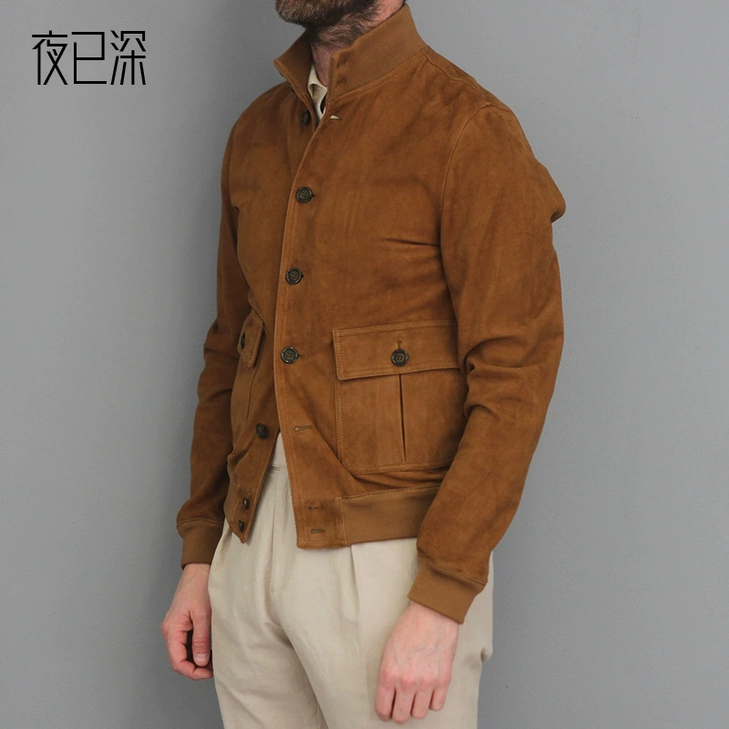 Демисезонная цветная модная куртка, европейский стиль, Slim fit, (Cross-border trading)