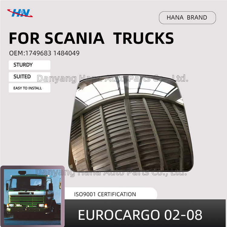 Lente gran angular con película calefactora 1749683 \ 1484049 para piezas de camiones Scania SCANIA