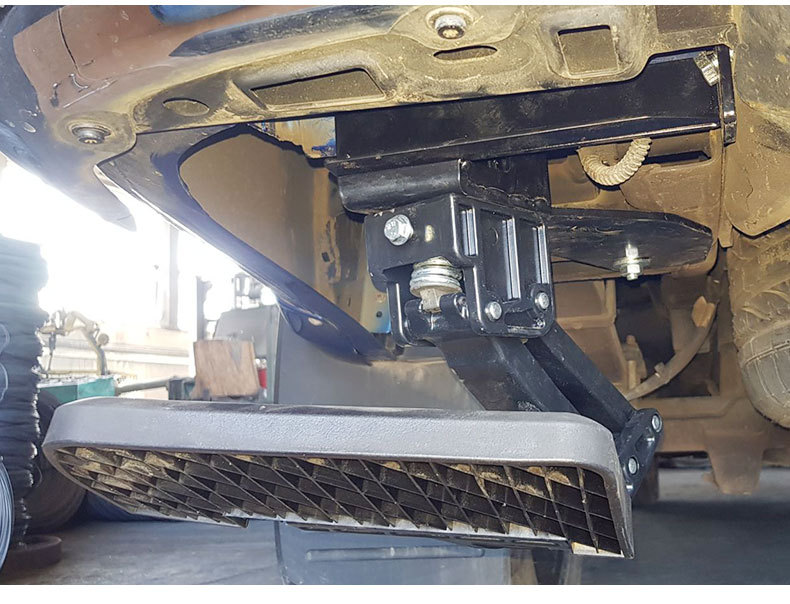 2016-2023 Volkswagen Amarok Pickup Truck Modification Accessories, Rear Folding Step, Thickened Load-Bearing Boarding Step