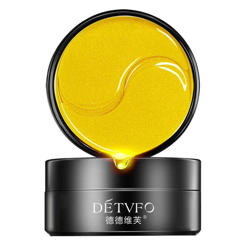 Dedeviv Seaweed Eye Mask Caviar Eye Mask 60 Pieces to Reduce Dark Circles and Fine Lines, Hydrating and Moisturizing Eye Patch