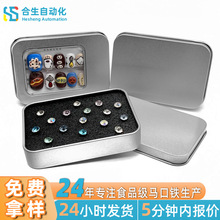 长方形马口铁盒子音乐u盘开窗马口铁盒子穿戴甲包装现货磨砂铁盒