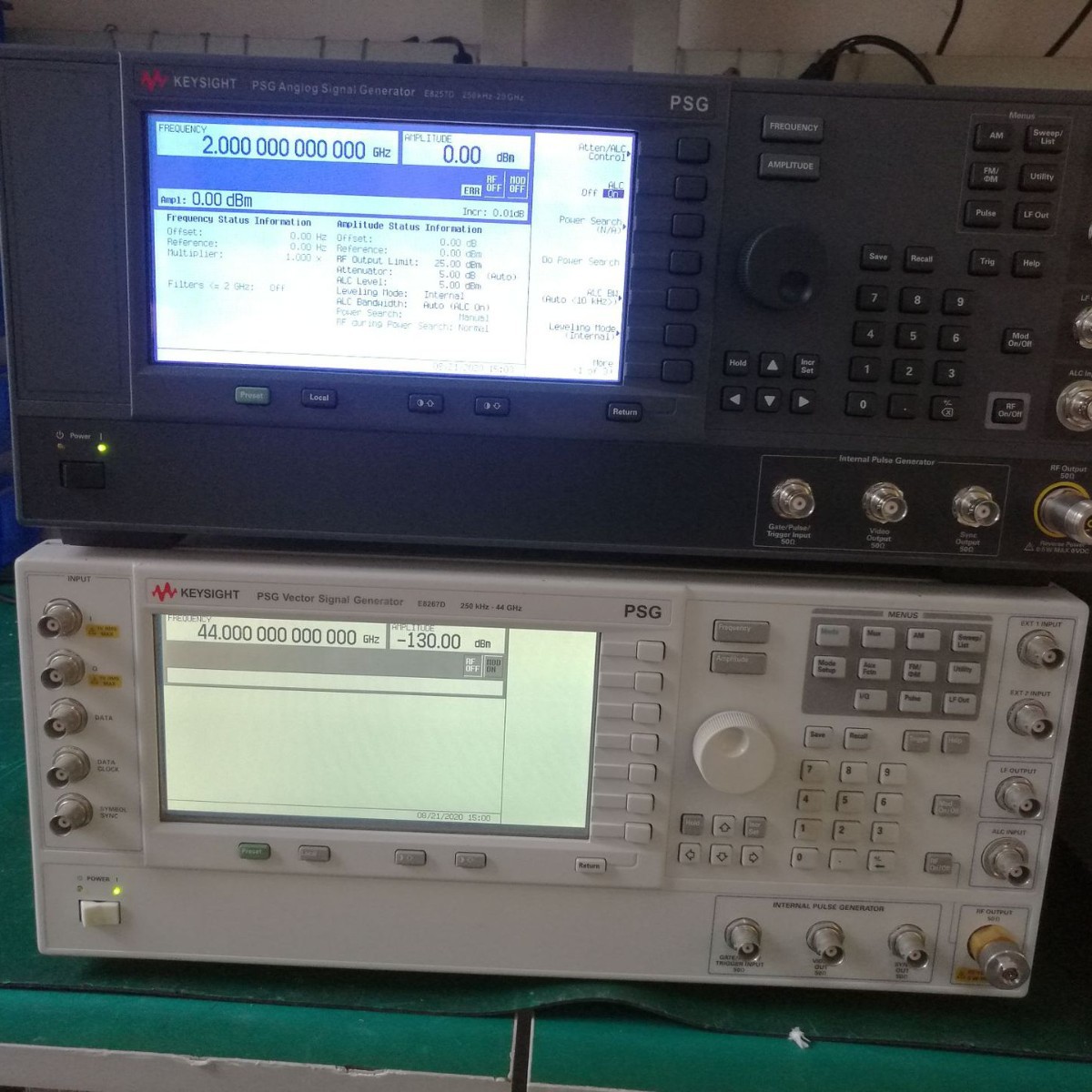 44G微波矢量信号发生器 E8267D SMW200A keysight E8267D