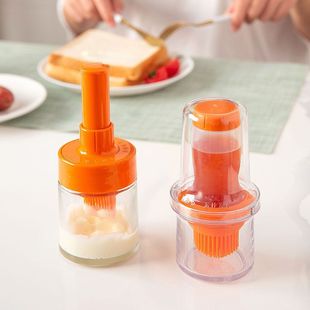 Japanese ASVEL oil brush Silicone oil brush barbecue brush fried egg pancake brush high temperature resistant oil brush bottle