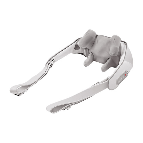 Cross-border shoulder and neck trapezius massager cervical vertebra shoulder clamp massage shawl rechargeable hot compress neck massager