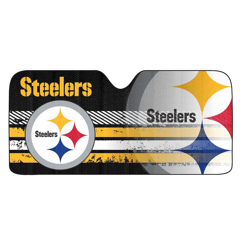 Cross-border NFL rugby Pittsburgh Steelers windshield sun visor all teams customized
