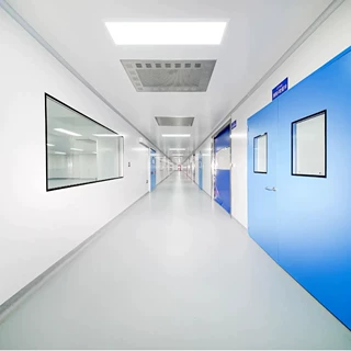 万级百级洁净室无尘车间彩钢板隔墙吊顶制药实验室净装修设计