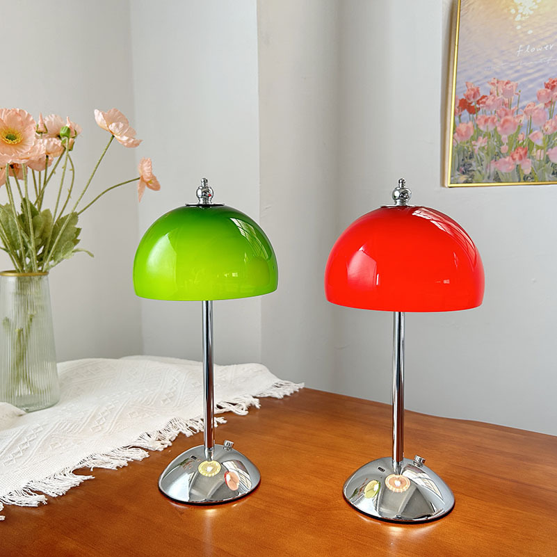 lámpara de escritorio de boda decoración de la casa de boda lámpara de cabezal de cama de luz de atmósfera de atenuación táctil regalos de negocios tricolor atenuación