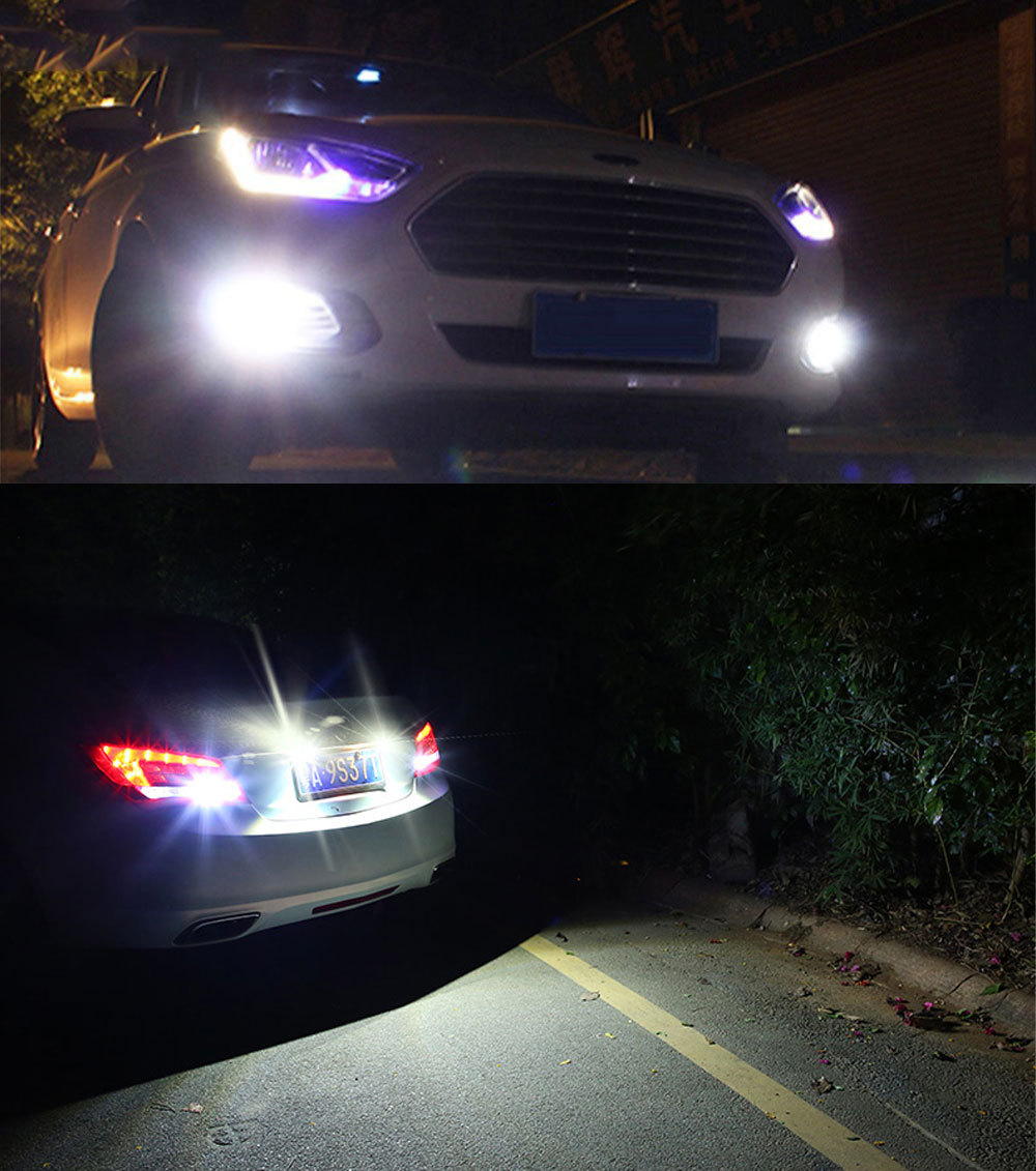 New car led eagle eye light 15W high power light truck fish eye light counterattack light large mirror daytime running light