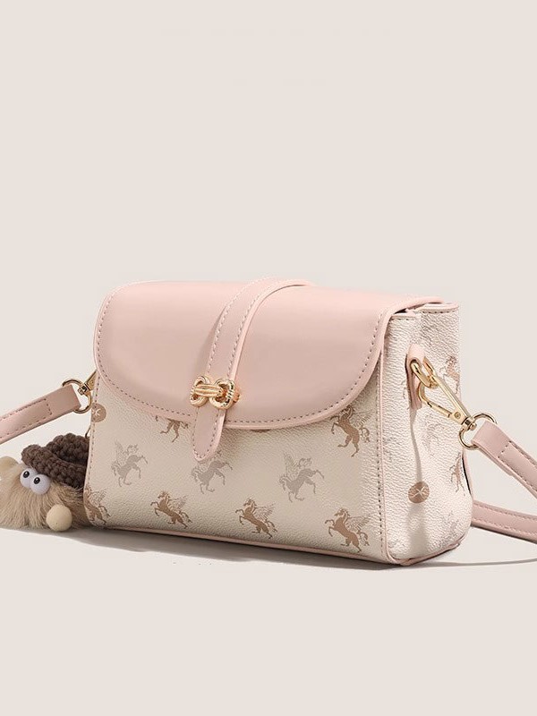 Bolso 2025 nuevo bolso de mensajero para mujer bolso pequeño otoño e invierno regalo de alta gama bolso de lona de un solo hombro