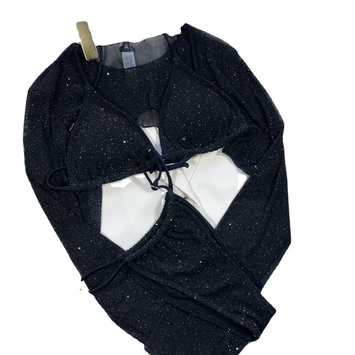 Bikini2023 europeo y americano de tres piezas traje de baño bikini nuevo traje de baño de las mujeres traje de baño dividido