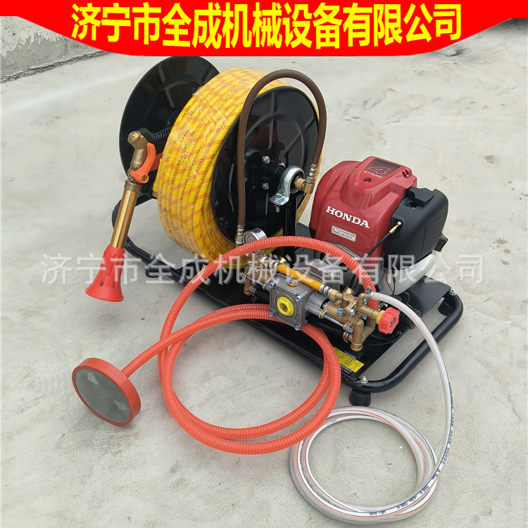 全成汽油动力喷雾机 GX35汽油担架式打药机 便携式汽油喷雾打药机