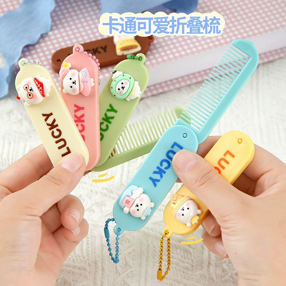 Cartoon cute children's brush, small handheld bangs