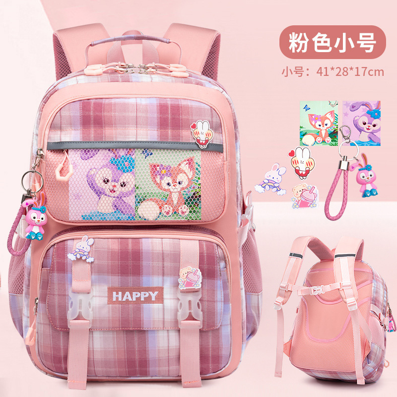 Bolso de la escuela transfronteriza niñas 1-3-6 grado mochila escolar de dibujos animados niñas niños Escuela Primaria mochila