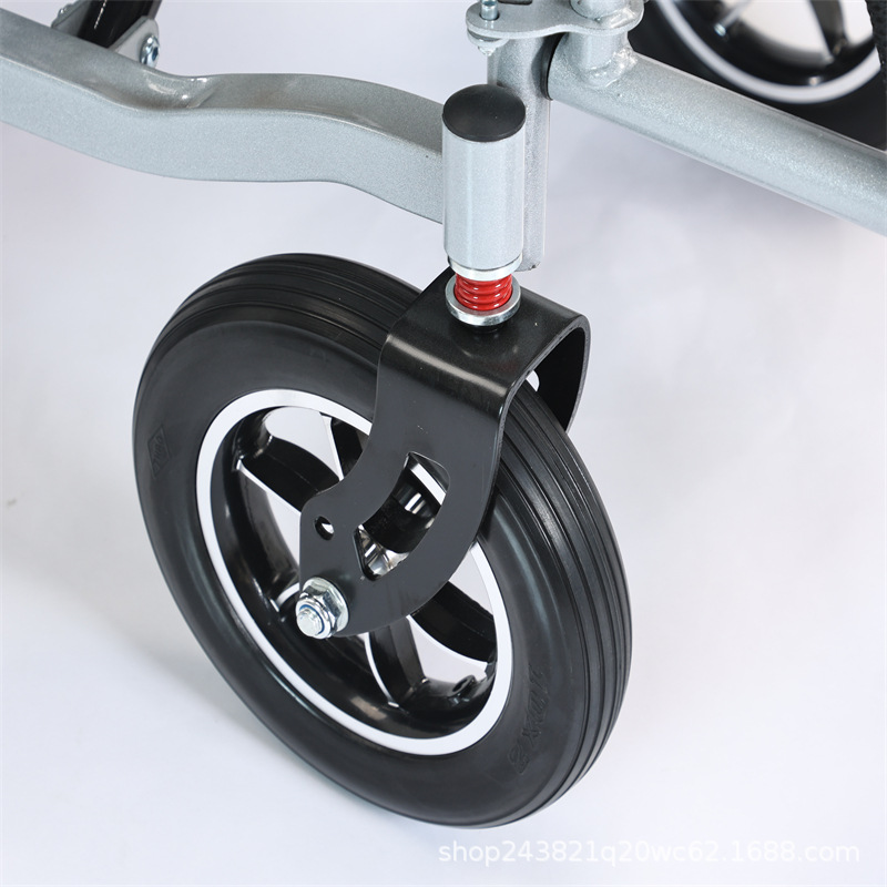 Cross-Border Customized Electric Wheelchair for the Elderly, Intelligent Automatic Folding Electric Wheelchair for Disabled People