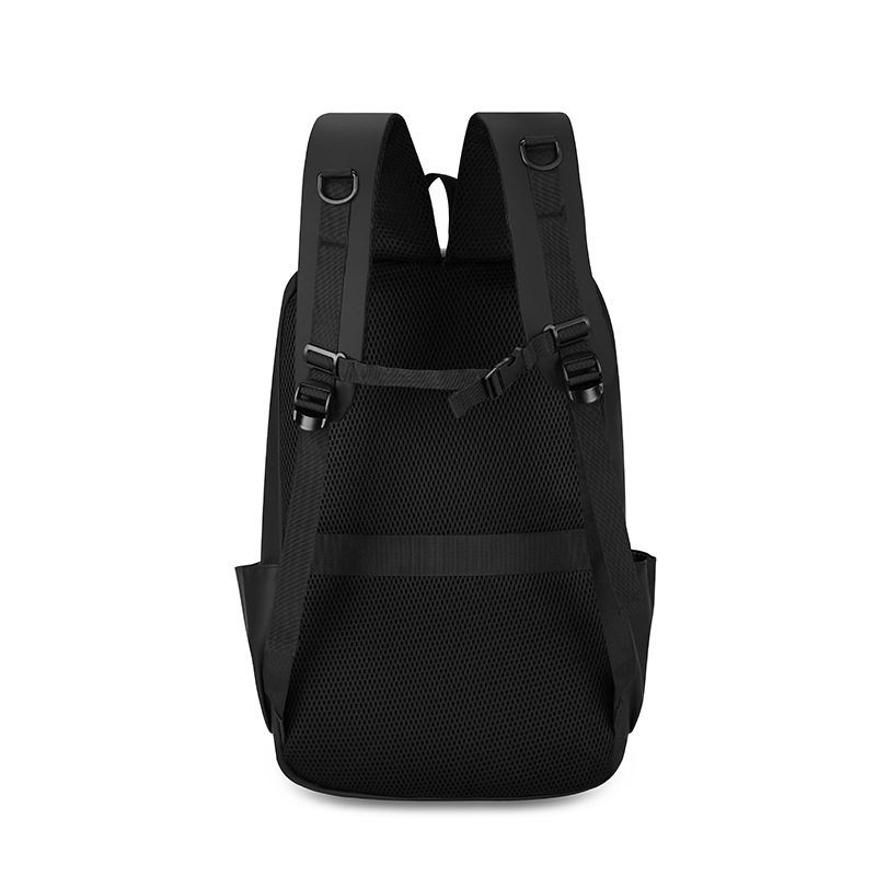 Mochila escolar para estudiantes universitarios de la marca de moda transfronteriza Mochila negra de gran capacidad casual Mochila para hombres de comercio exterior Mochila de viaje