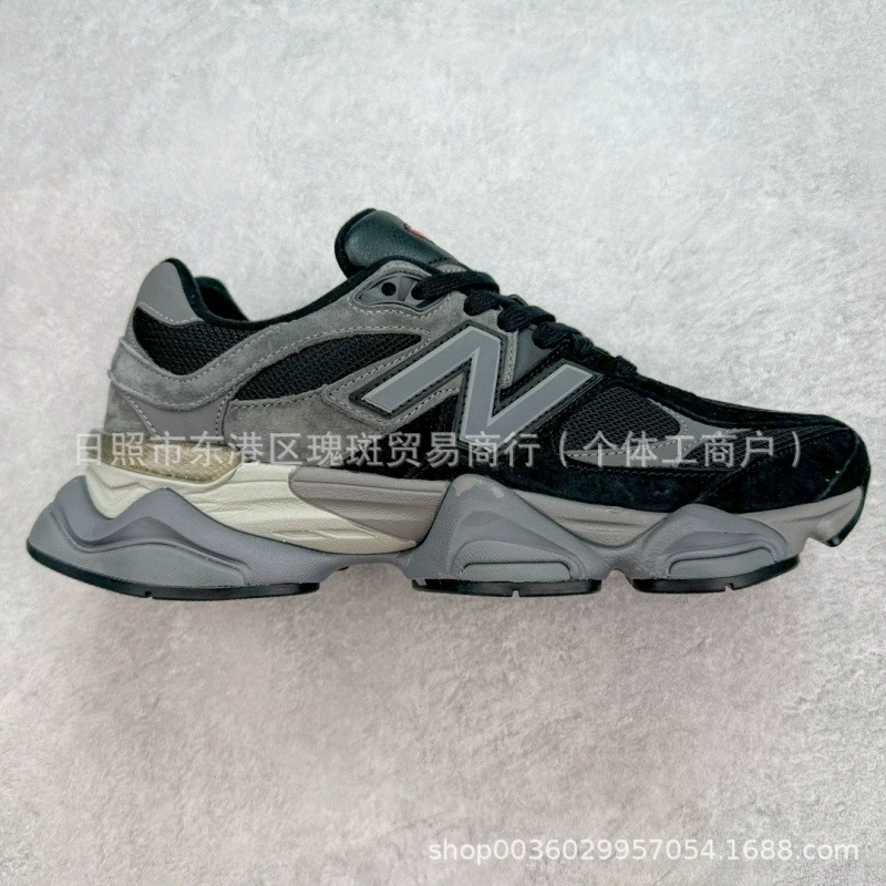 Putian Chunyuan High Version Langbun Cool Running NB9060 Daddy Shoes Sports Retro Men\'s Shoes Net Travel Shoes