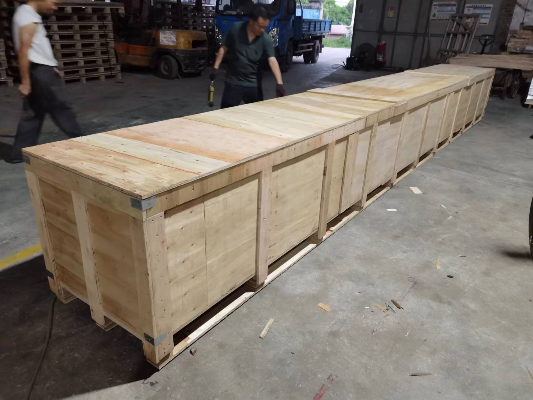 厂家批发 出口木包装箱木免熏蒸胶合板木箱包装木箱物流运输木箱