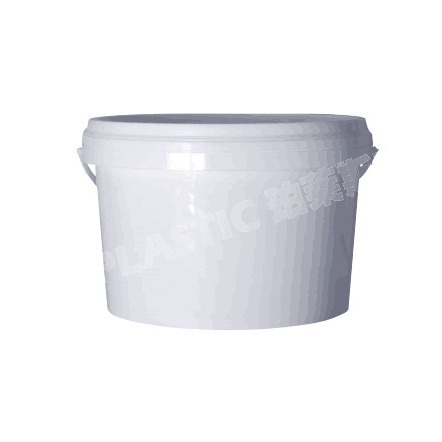 5升塑料桶  5L广口包装桶 5L大口塑料桶 5升矮胖形塑料桶