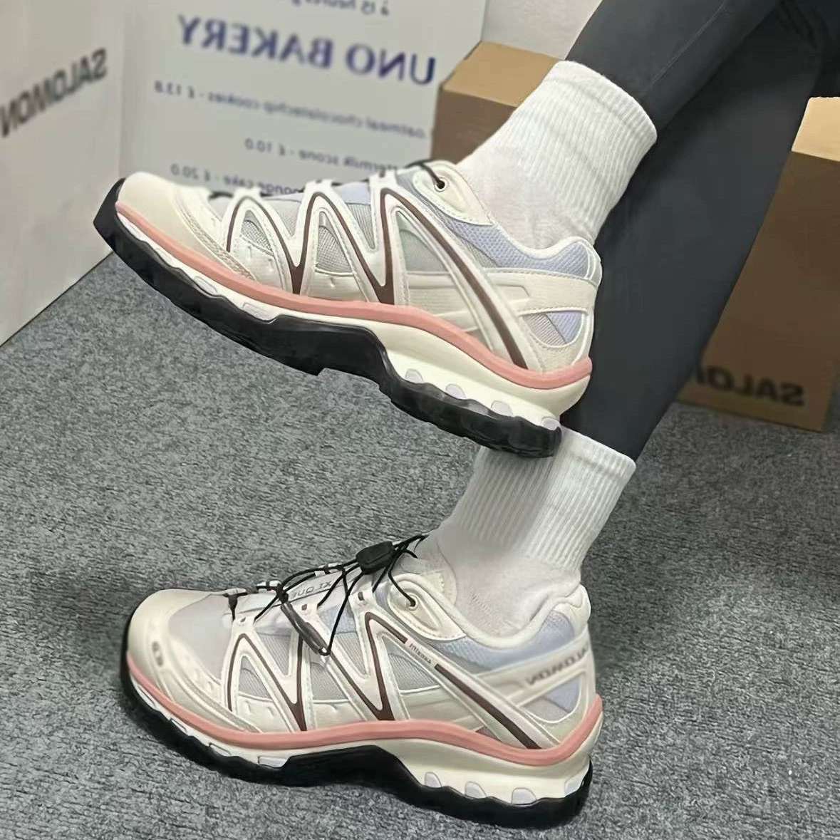 Salomon XA PRO 3D Xr-auest мужские и женские трекинговые кроссовки для походов, дышащие, нескользящие, беговые