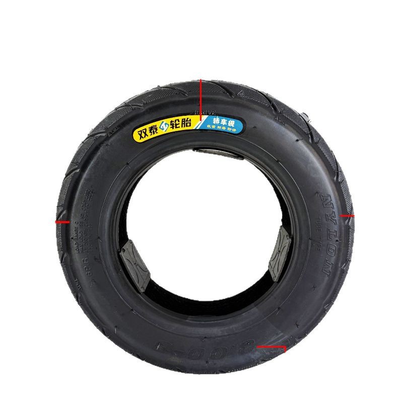 Neumático Shuangtai 3.00-10 Neumático de vacío 350-12 Coche eléctrico con cúpula de techo plano 300 Neumático de vacío resistente al desgaste y antideslizante