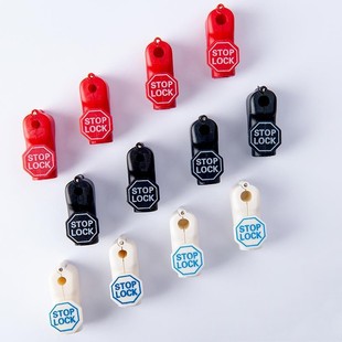Mobile phone accessories shelf Hook Lock small red lock supermarket shelf anti-theft hook lock hook anti-theft lock