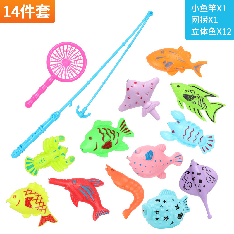 14-piece fishing set (no pool)