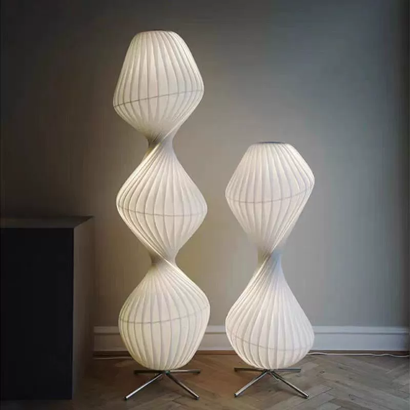 蚕 风 风 风 侘 Шелковистый свет, светильники Nordic Living Room люстры, кровать, диван, диван, моделирование, модель, Фанг, художник свет