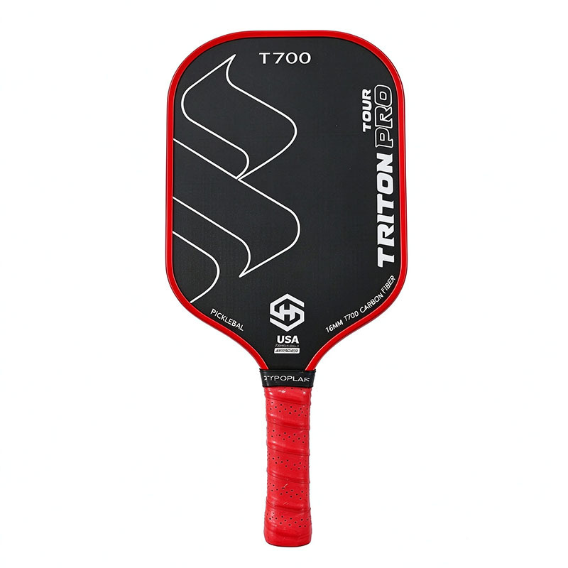 Cross-Border Source Manufacturer Pickleball T700 Cold-Pressed Textured Matte Carbon Fiber Racket Pickleball Racket