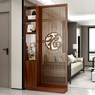 Screen Partition Living Room 2023 New Chinese Style Sofa Side Home Partition Cabinet Modern Entrance Door Hall Cabinet