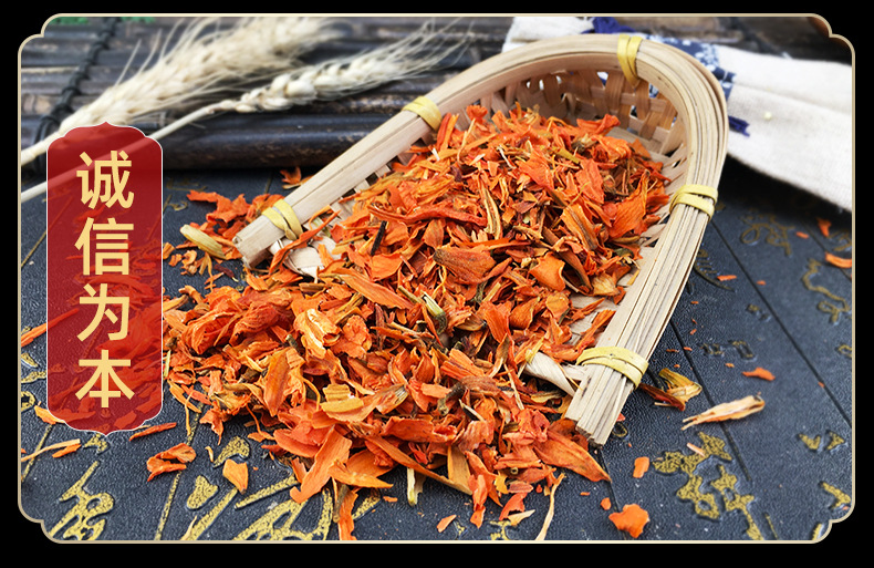 Dried Lily Flower Tea Ingredient Bai He Hua Bulk Herbal Tea Material 500g in use