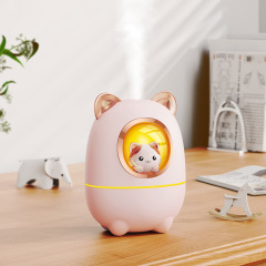 新型ミニかわいい萌えアニメ加湿器家庭用オフィス携帯小夜灯香薫機対外貿易卸売り
