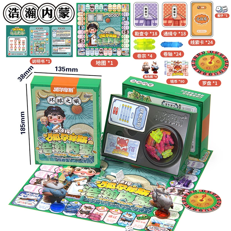 Монополия «World tour» (Хуэрмос), карточная настольная игра «Путешествие в Китай», комплект, делюксовое издание