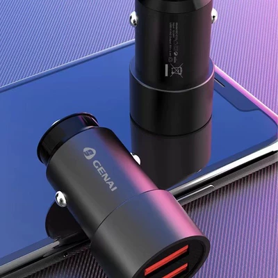 GE na C13 2.4A dual Mobil şarj cihazları