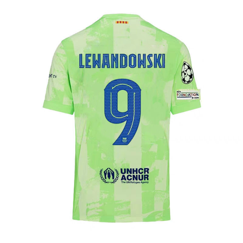 2425 バルセロナ ホーム アウェイ ジャージ ファン No.9 レヴァン No.19 アマール コルベット ジョイント サッカー ジャージ|undefined
