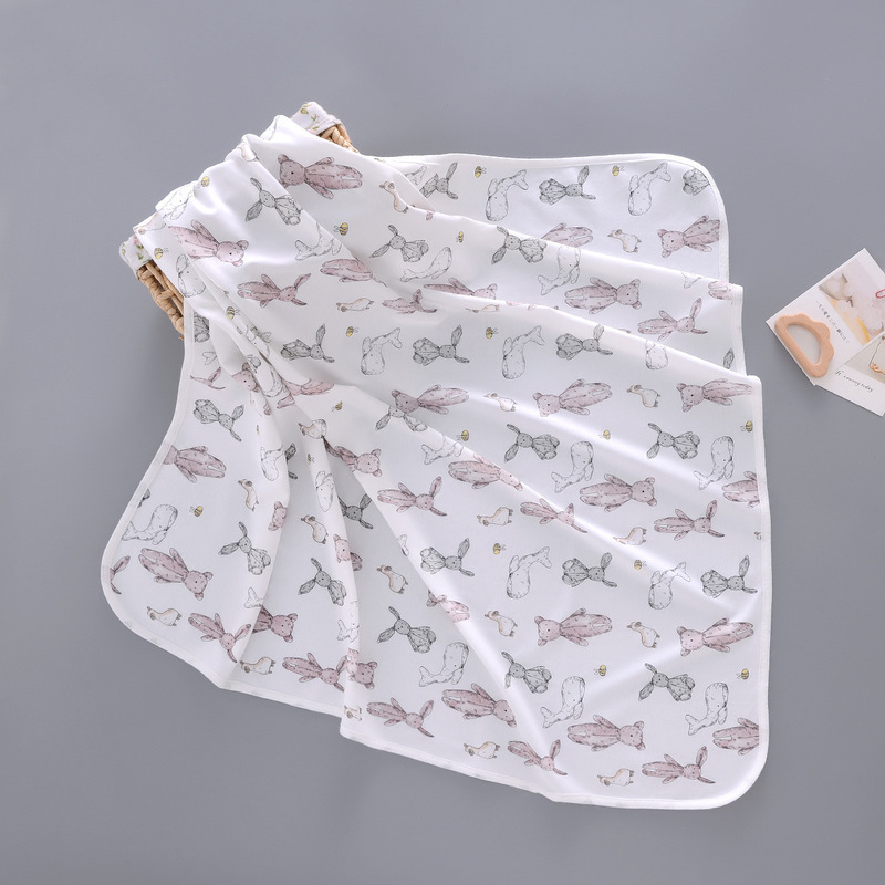 Baby Special Package Single 90*90 Large Size Newborn Wrap Cloth Baby Hug Single Baby Quilt Cartoon Pattern