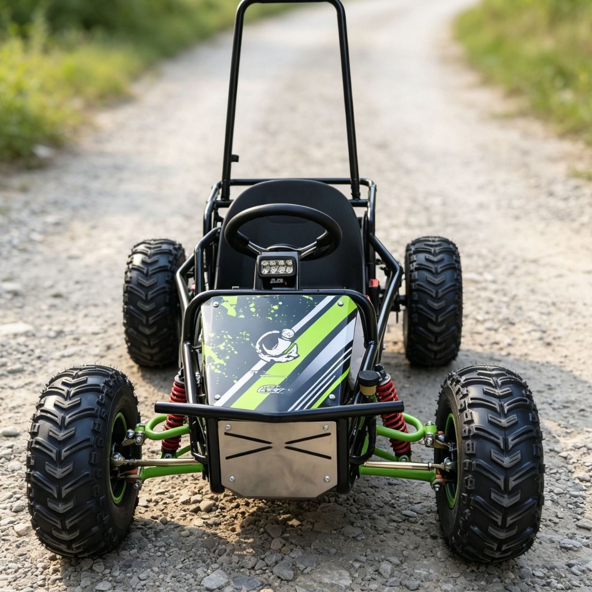 Escaneo de código eléctrico compartido para niños adultos go-kart de playa adultos pueden hacer plazas de recreo arena barro camping