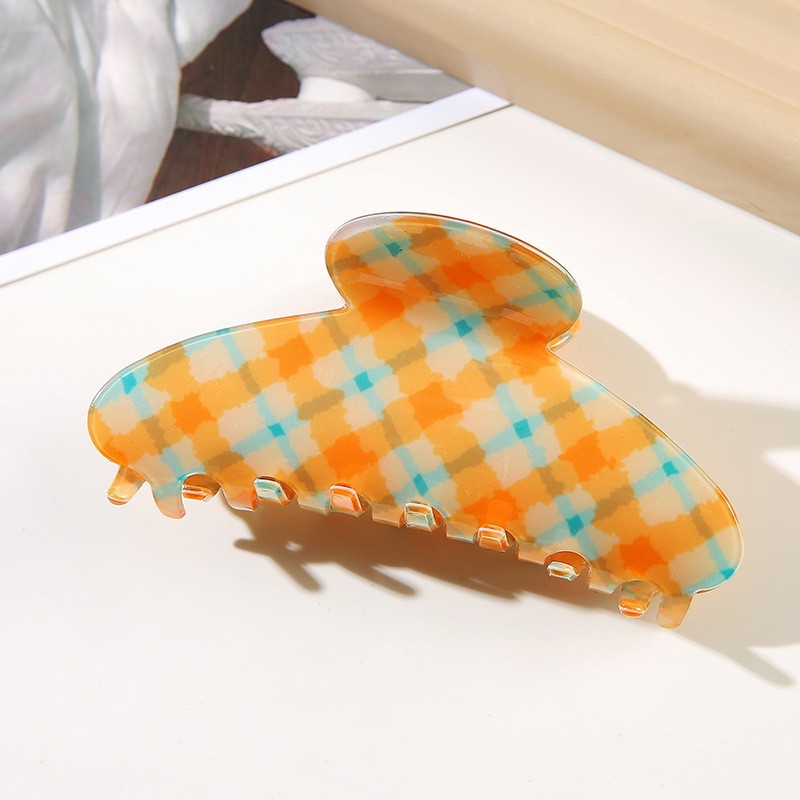 PVC Material Elegant Women's Lattice PVC Hair Claws