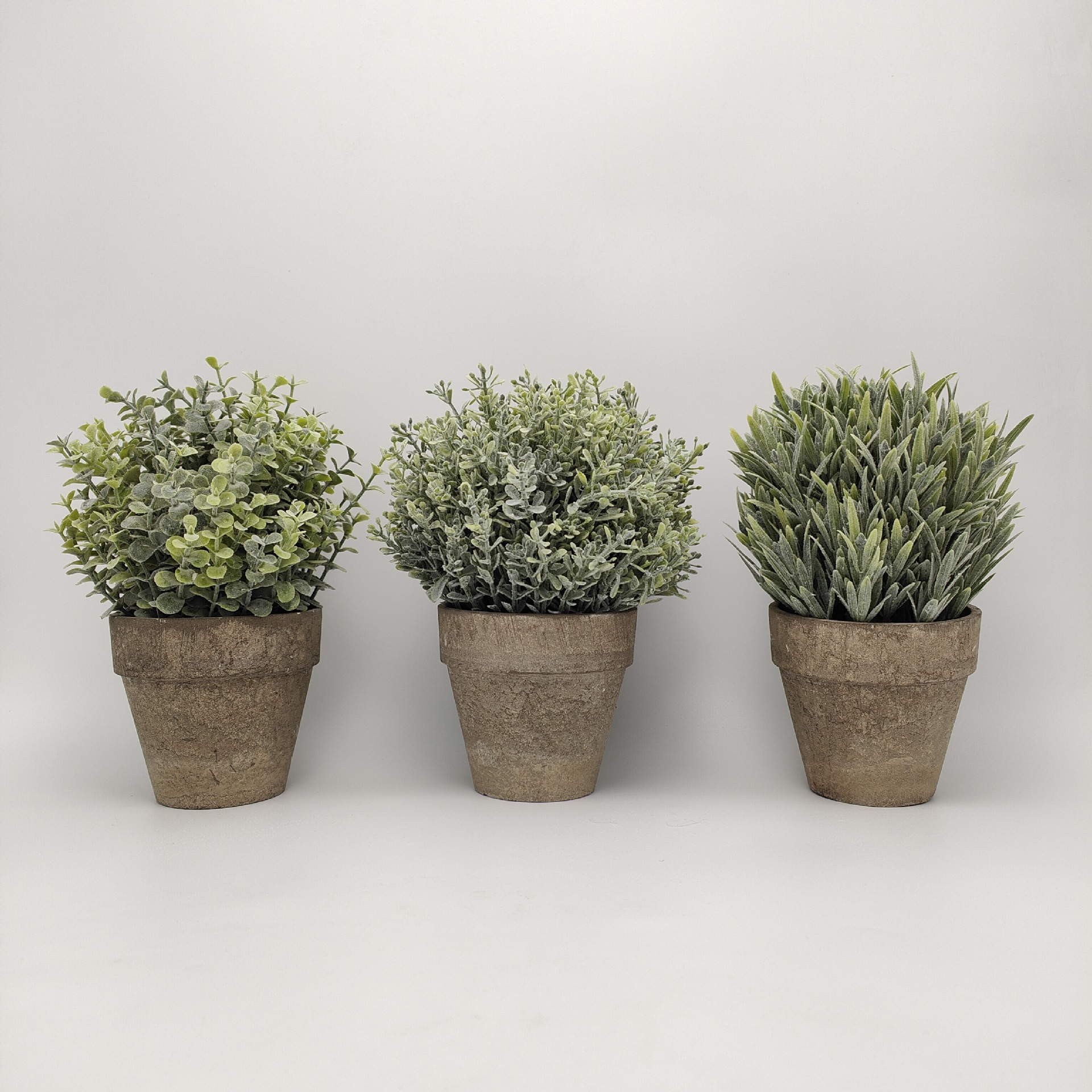 Ins net red simulation green plant potted hot selling new plastic flower fake plant bonsai decoration cross-border e-commerce