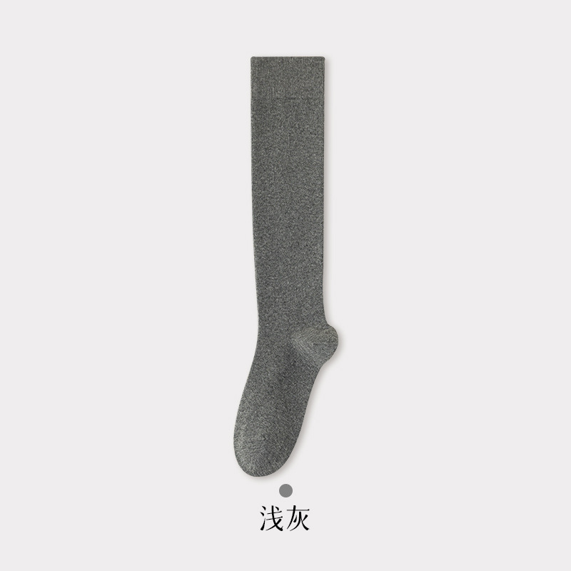 压力小腿袜女长筒无骨瘦腿袜美腿袜百搭jk学院风女袜配乐福鞋长袜|undefined