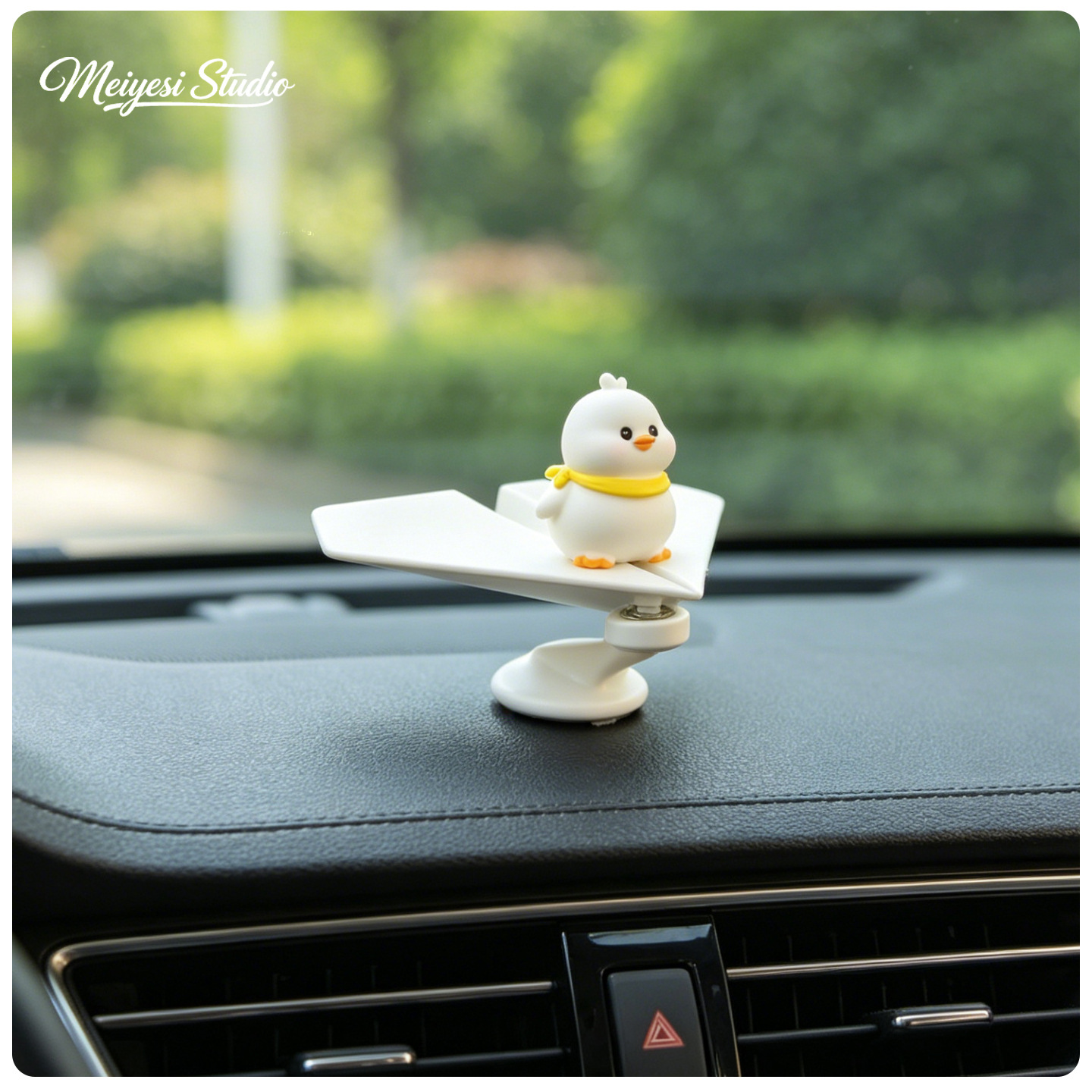 Crayón nuevo avión giratorio 2026 nuevo automóvil adorable joyería de dibujos animados decoración de curación descompresión