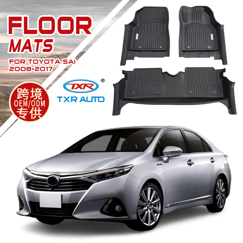 TXR para tapetes de coche Toyota Sai tapetes de tpe especiales para toyota Sai Floor Mats