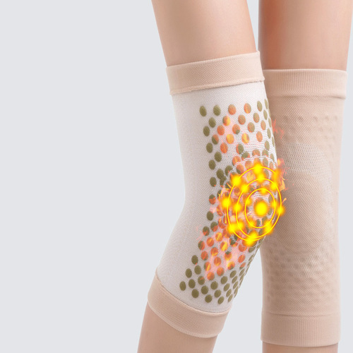 Herbal grass heating warm knee pads for men and women, suitable for autumn and winter, thick model, knee pads for the elderly with cold legs, warm leg covers