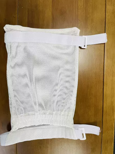 Medical catheter fixation strap, urine bag fixation strap, double buckle design, widened elastic strap, suitable for elderly patients