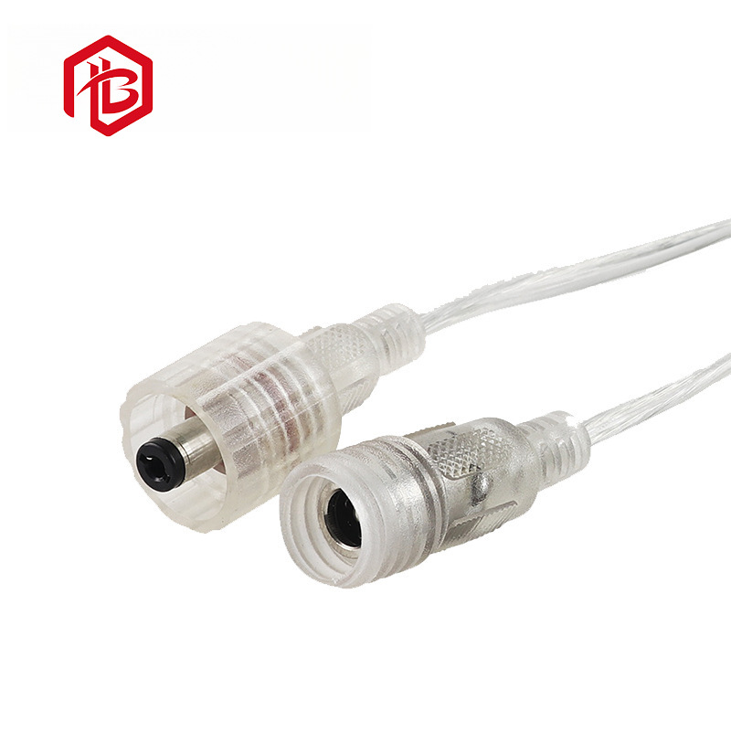 厂家批发现货防水公母线安防监控DC防水线LED显示屏防水接头