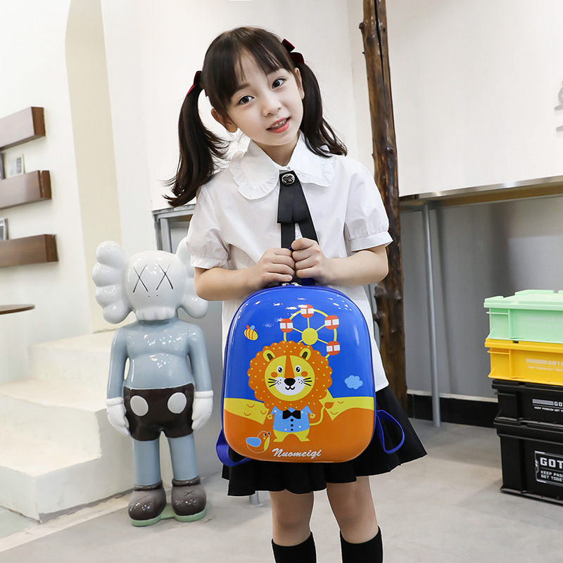 Bolsa de escuela preescolar mochila de jardín de infantes de comercio exterior 2-6 años de edad de clase media y pequeña princesa de dibujos animados Ultraman mochila de cáscara de huevo