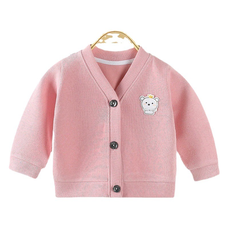 Детский вязаный свитер для мальчиков и девочек, осенне-зимняя детская верхняя одежда, детский свитер, кардиган, трансграничный