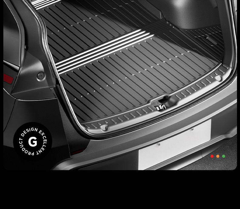 Suitable for Tesla's New Model Y3 Integrated Trunk Mat, Front and Rear Compartment Integrated Mat, Tpe Interior Protection