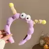 Funny purple cloud hairband